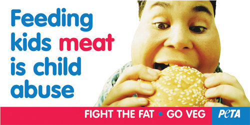 餵孩子吃肉是虐待小孩