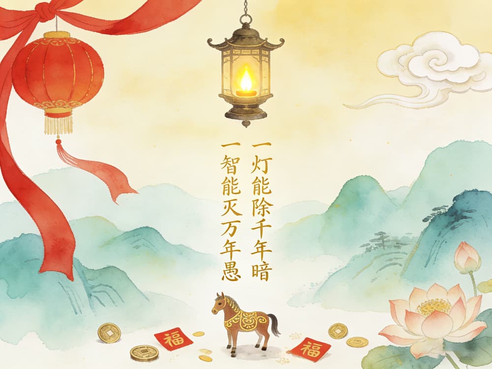 春節「佛味」拜年祝福語