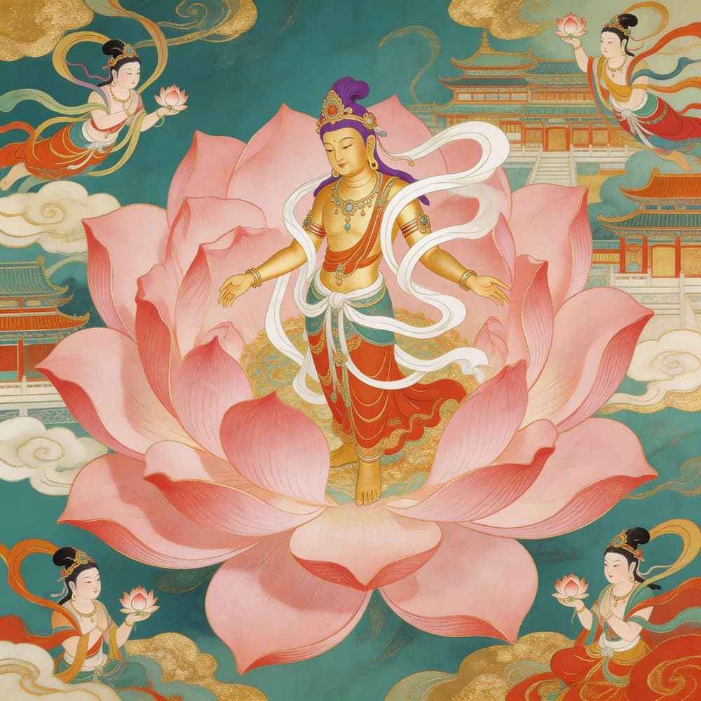你至心精進,其他的力量就能感通上