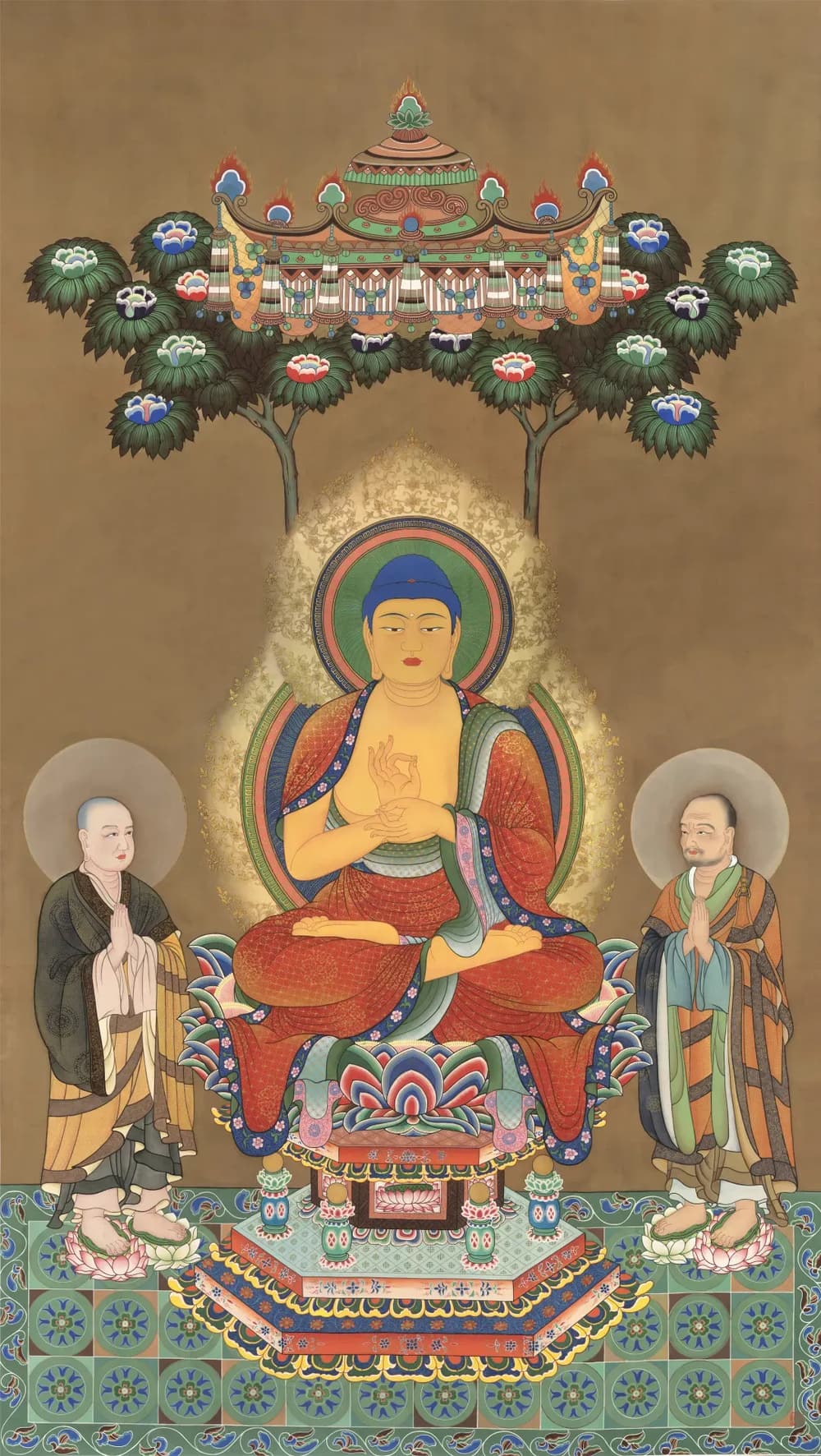 專心持念萬德洪名，期生淨土